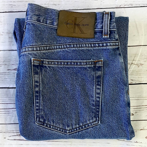 vintage calvin klein jeans sizing
